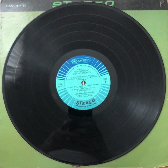 Artie Shaw September Song Vinyl Lp '65 - Picture 7 of 8